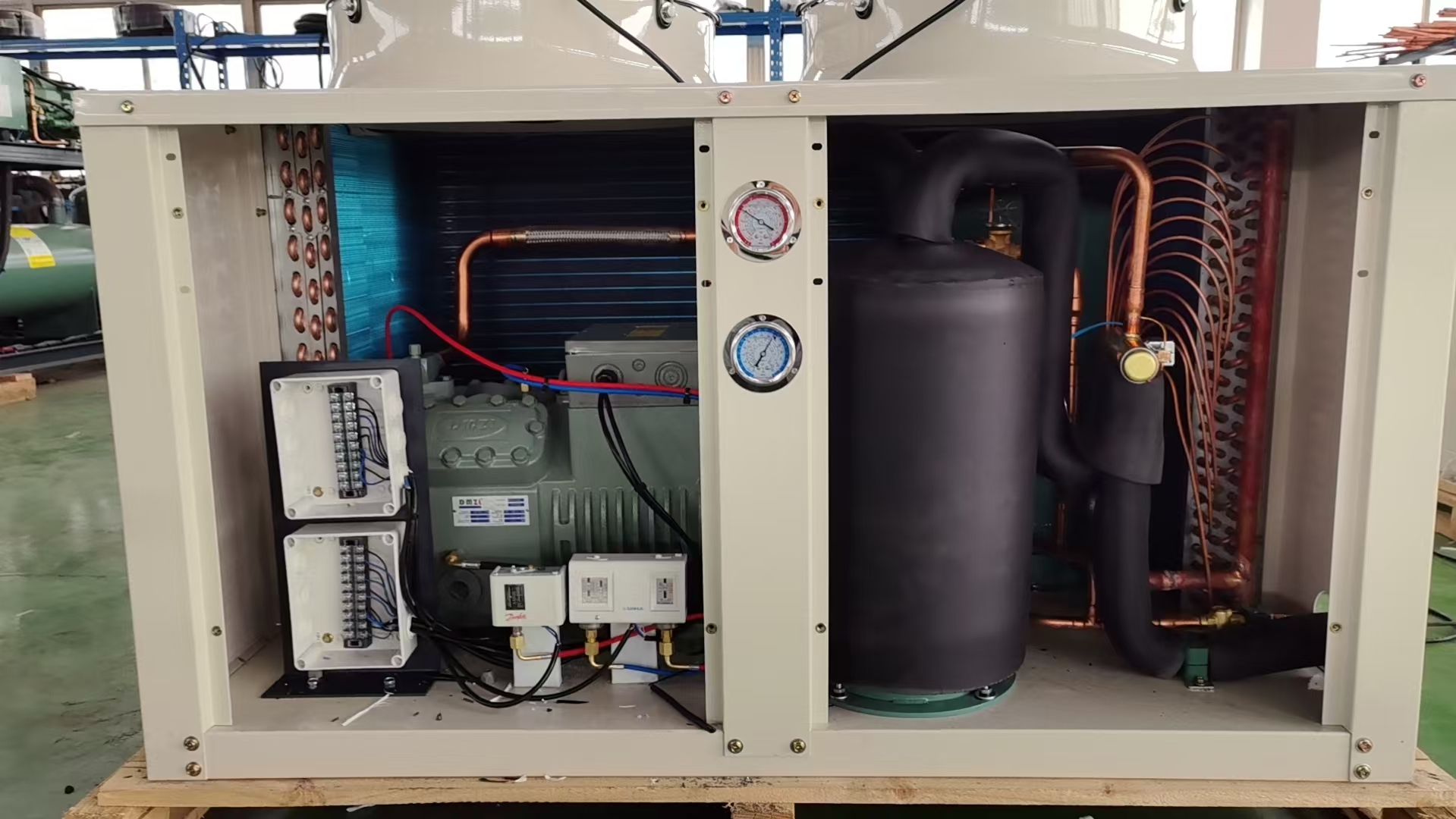 热氟化霜U型机组