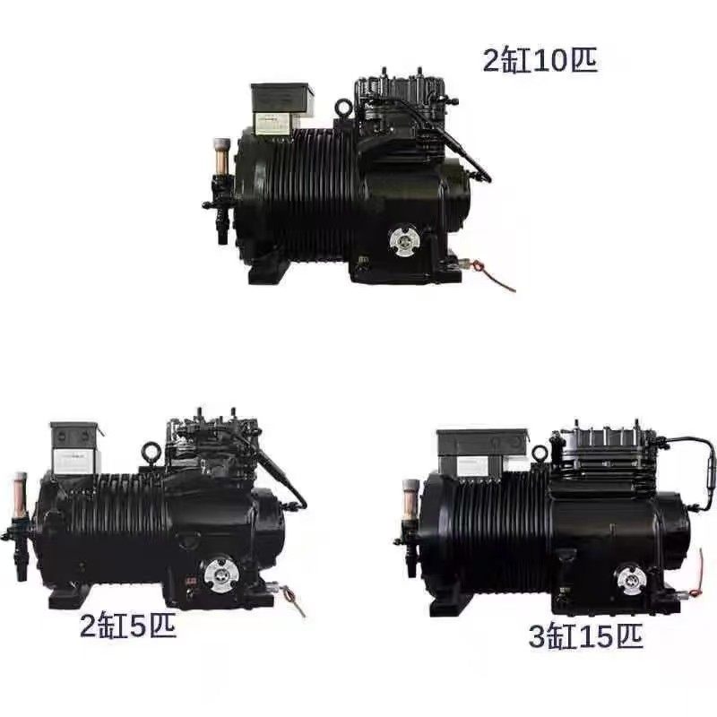 全新半封活塞高低温冷库压缩机3P/5匹/8匹/10匹/12匹/15匹/20匹(pic9)