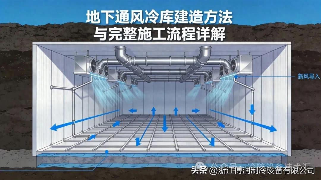 地下通风冷库建造方法与完整施工流程详解(pic1)